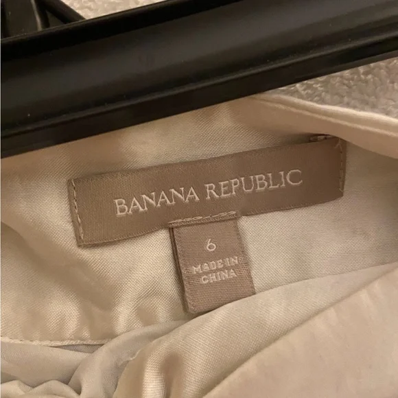 Banana Republic Black and White Mini Skirt Size 6 - Picture 7 of 7